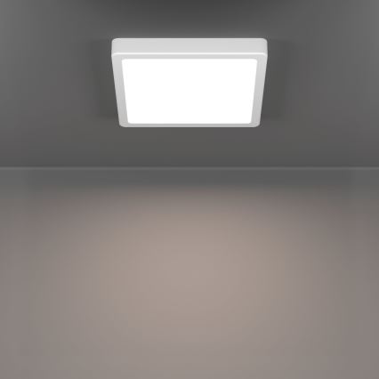 Eglo - LED-Deckenleuchte LED/10,5W/230V 2700/4000/6500K 22x22 cm weiß