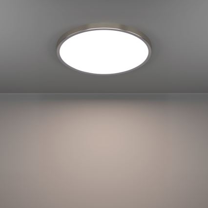 Eglo - LED-Deckenleuchte LED/17W/230V 2700/4000/6500K Ø 38,9 cm mattchrom