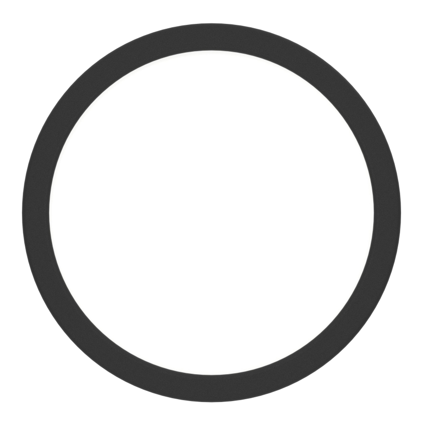 Eglo - LED-Deckenleuchte für Badezimmer LED/11,5W/230V Ø 21,1 cm IP44 schwarz