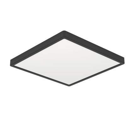 Eglo - LED Badezimmer-Deckenleuchte LED/7W/230V 15x15 cm IP44 schwarz
