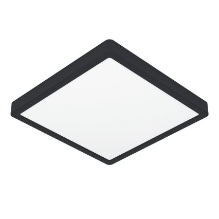 Eglo - LED-Deckenleuchte für Badezimmer LED/13W/230V 29x29 cm IP44 schwarz
