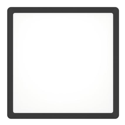 Eglo - LED-Deckenleuchte für Badezimmer LED/13W/230V 29x29 cm IP44 schwarz