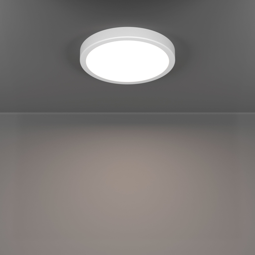 Eglo - LED-Badezimmer-Deckenleuchte, 11,5 W / 230 V, Ø 21,1 cm, IP44, weiß