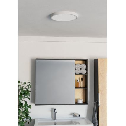 Eglo - LED-Badezimmer-Deckenleuchte LED/14,2W/230V 2700/4000/6500K Ø 27,8 cm IP44 weiß