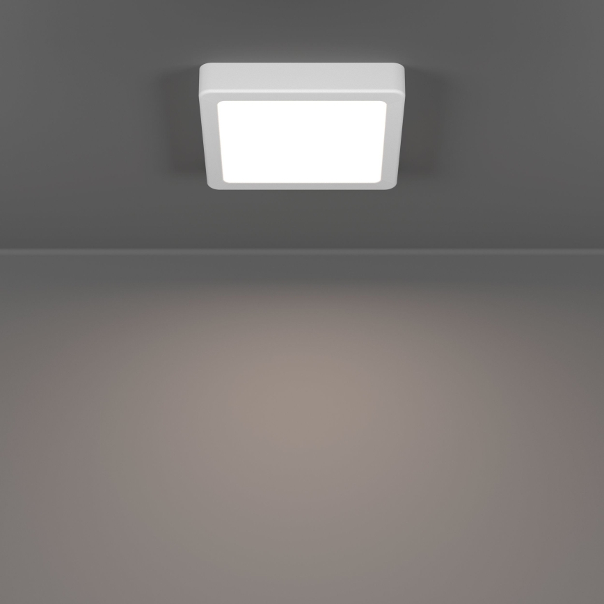 Eglo - LED-Badezimmer-Deckenleuchte LED/7W/230V 15x15 cm IP44 weiß