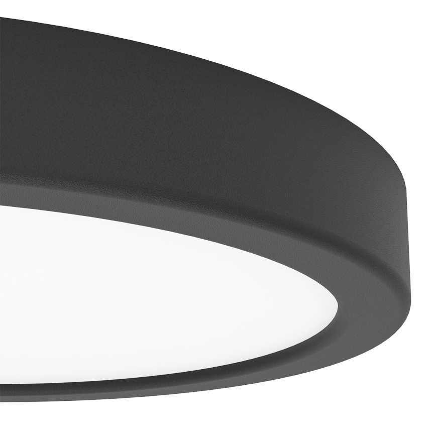 Eglo - LED RGBW, dimmbar, Badezimmer-Deckenleuchte LED/11,2W/230V 2700-6500K Ø 21,1 cm IP44 schwarz
