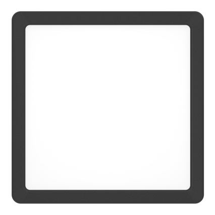 Eglo - LED RGBW dimmbare Badezimmer-Deckenleuchte LED/10,5W/230V 2700-6500K 22x22 cm IP44 schwarz