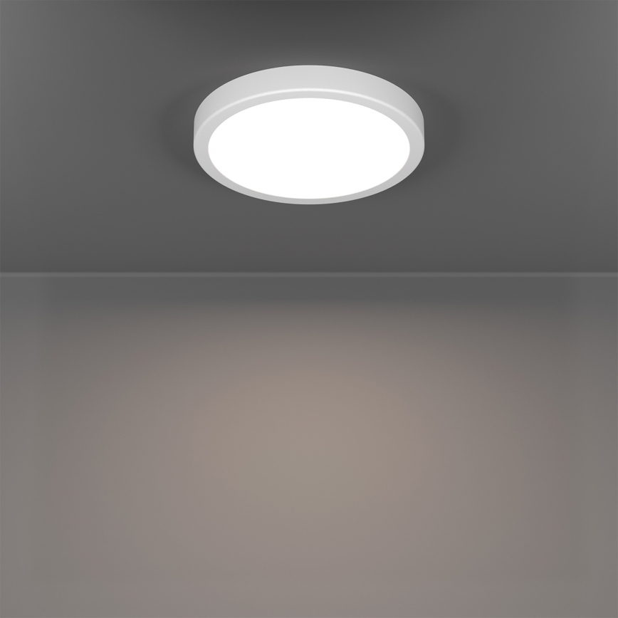 Eglo - LED RGBW dimmbare Badezimmer-Deckenleuchte LED/11,2W/230V 2700-6500K Ø 21,1 cm IP44 weiß