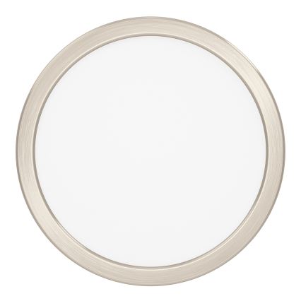 Eglo - LED RGBW dimmbare Badezimmer-Deckenleuchte LED/11,2W/230V 2700-6500K Ø 21,1 cm IP44 mattchrom