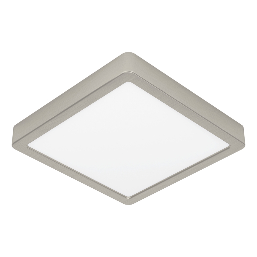 Eglo - LED RGBW dimmbare Badezimmer-Deckenleuchte LED/10,5W/230V 2700-6500K 22x22 cm IP44 mattchrom