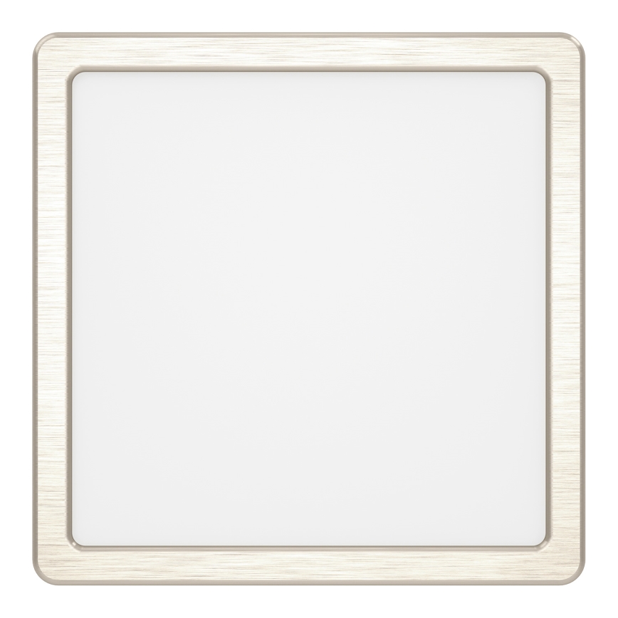 Eglo - LED RGBW dimmbare Badezimmer-Deckenleuchte LED/10,5W/230V 2700-6500K 22x22 cm IP44 mattchrom