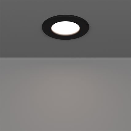 Eglo - 3er-Set LED-Einbauleuchte LED/3,7W/230V 2700/4000/6500K Ø 8,8 cm schwarz