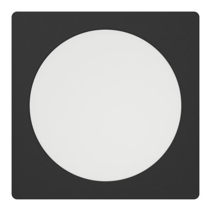 Eglo - LED-Einbauleuchte LED/10,5 W/230 V 2700/4000/6500 K 16,6 x 16,6 cm schwarz