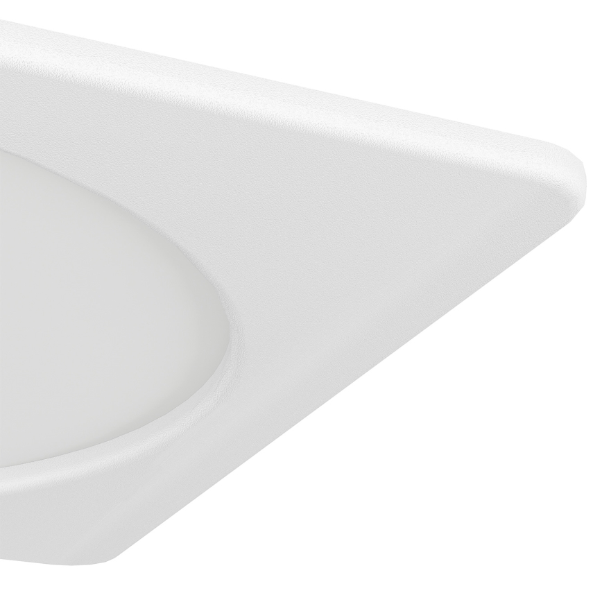Eglo - LED-Deckeneinbauleuchte LED/10,5W/230V 2700/4000/6500K 16,6x16,6 cm schwarz