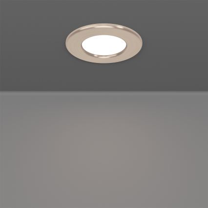 Eglo - 3er-Set LED-Einbauleuchten LED/3,7W/230V 2700/4000/6500K Ø 8,8 cm mattchrom
