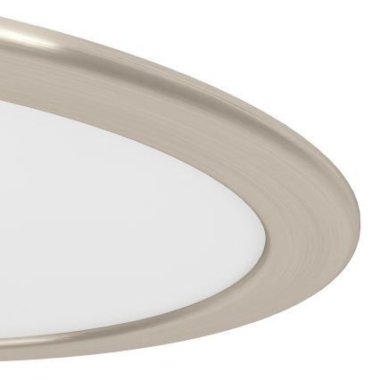 Eglo - LED-Einbauleuchte LED/18,5W/230V 2700/4000/6500K Ø 21,6 cm mattchrom
