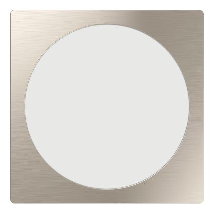 Eglo - LED-Einbauleuchte LED/18,5W/230V 2700/4000/6500K 21,6x21,6 cm mattchrom