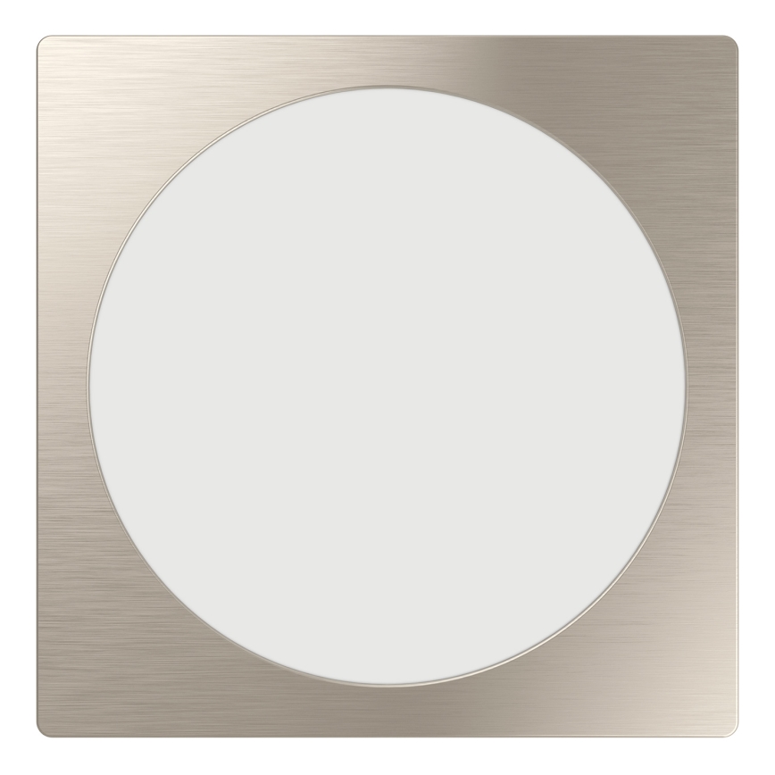 Eglo - LED-Einbauleuchte LED/18,5W/230V 2700/4000/6500K 21,6x21,6 cm mattchrom