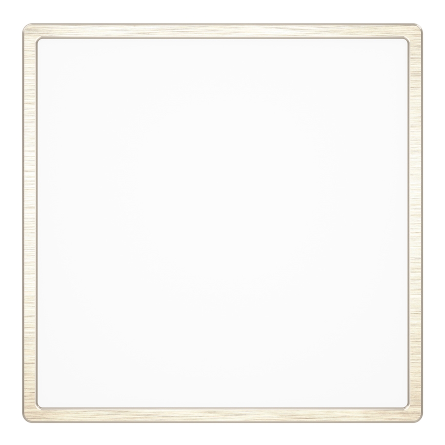 Eglo - LED RGBW dimmbare Badezimmer-Deckenleuchte LED/17,8W/230V 2700-6500K 39x39 cm IP44 matt-chrom