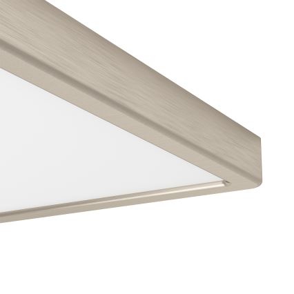 Eglo - LED RGBW dimmbare Badezimmer-Deckenleuchte LED/17,8W/230V 2700-6500K 39x39 cm IP44 matt-chrom