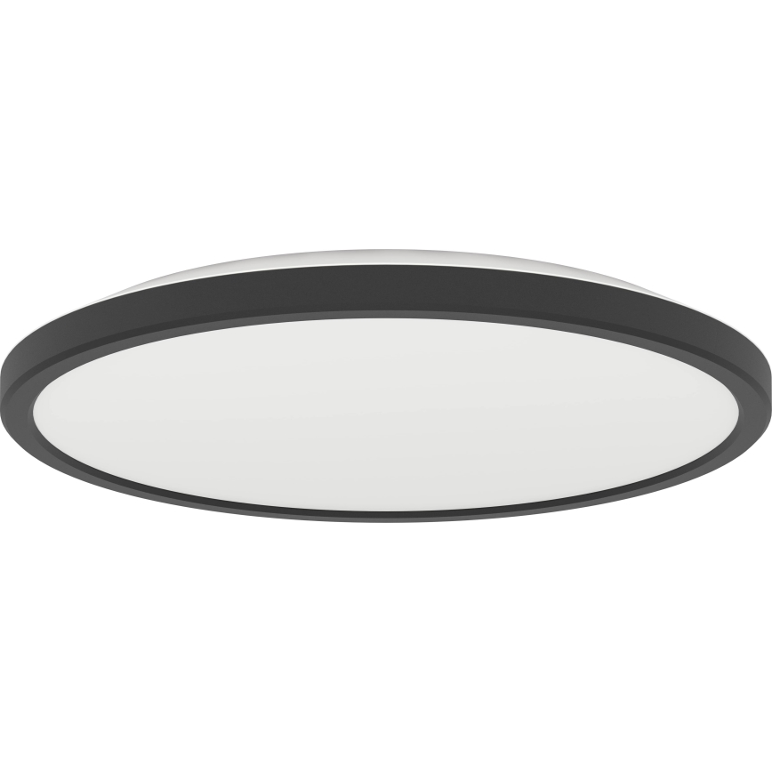 Eglo - LED Badezimmer-Deckenleuchte LED/13,9W/230V 2700/4000/6500K Ø 30 cm IP44 schwarz