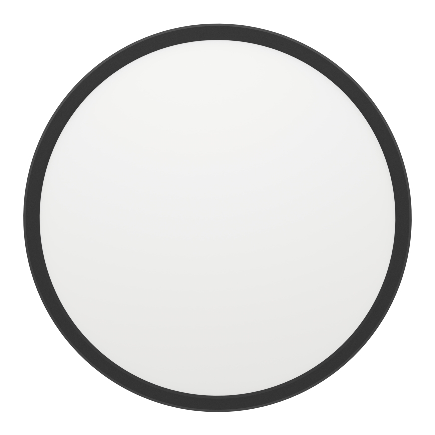 Eglo - LED Badezimmer-Deckenleuchte LED/13,9W/230V 2700/4000/6500K Ø 30 cm IP44 schwarz