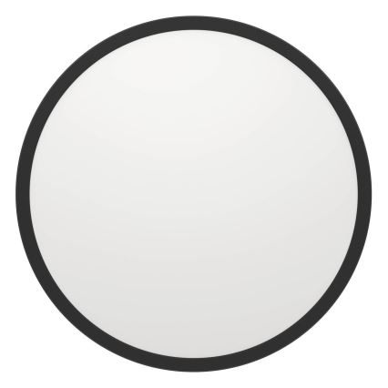 Eglo - LED Badezimmer-Deckenleuchte LED/16,8W/230V 2700/4000/6500K Ø 50 cm IP44 Schwarz