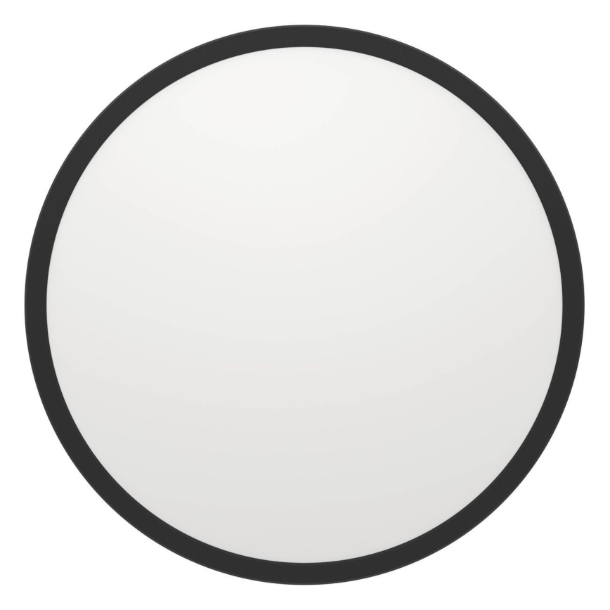 Eglo - LED Badezimmer-Deckenleuchte LED/16,8W/230V 2700/4000/6500K Ø 50 cm IP44 Schwarz