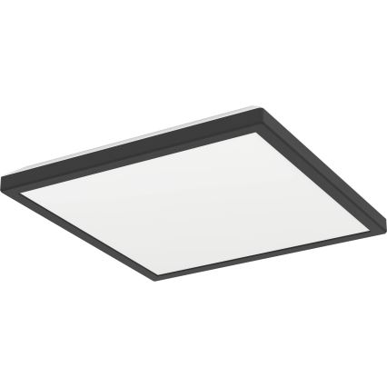 Eglo - LED Badezimmer-Deckenleuchte LED/13,4W/230V 2700/4000/6500K 29x29 cm IP44 schwarz