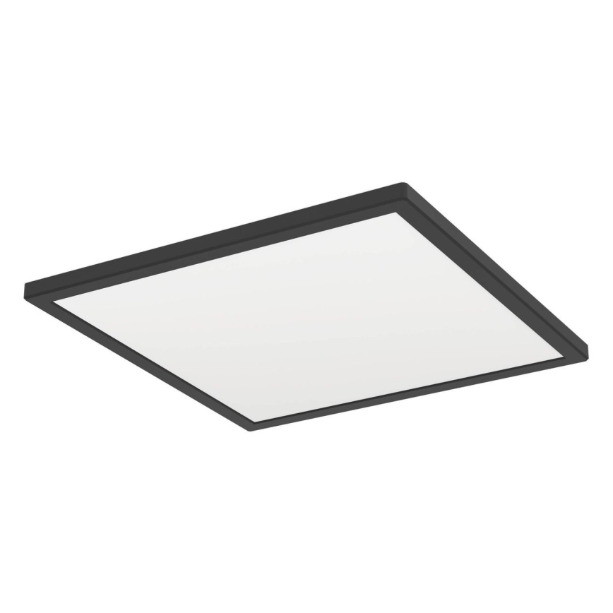 Eglo - LED Badezimmer-Deckenleuchte LED/17,6W/230V 2700/4000/6500K 39x39 cm IP44 Schwarz