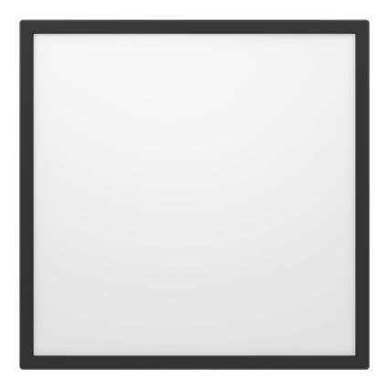 Eglo - LED-Deckenleuchte für den Outdoor-Bereich LED/17W/230V 2700/4000/6500K 50x50 cm IP44 schwarz