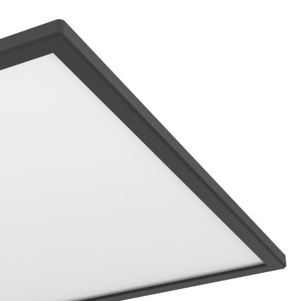 Eglo - LED-Deckenleuchte für den Outdoor-Bereich LED/17W/230V 2700/4000/6500K 50x50 cm IP44 schwarz