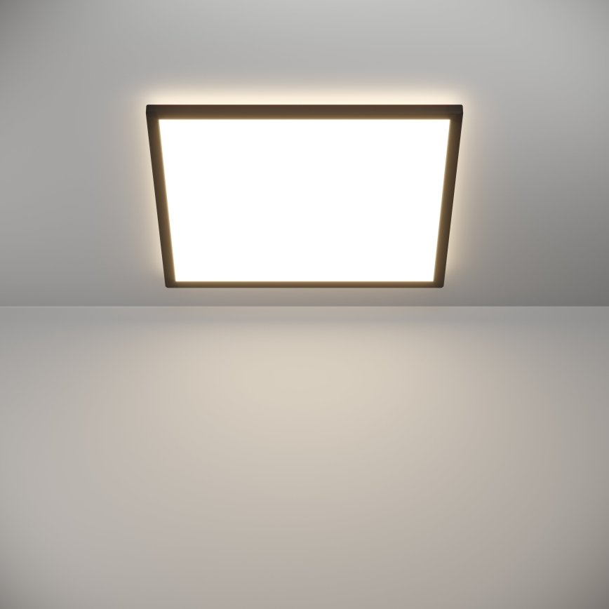 Eglo - LED-Deckenleuchte für den Outdoor-Bereich LED/17W/230V 2700/4000/6500K 50x50 cm IP44 schwarz