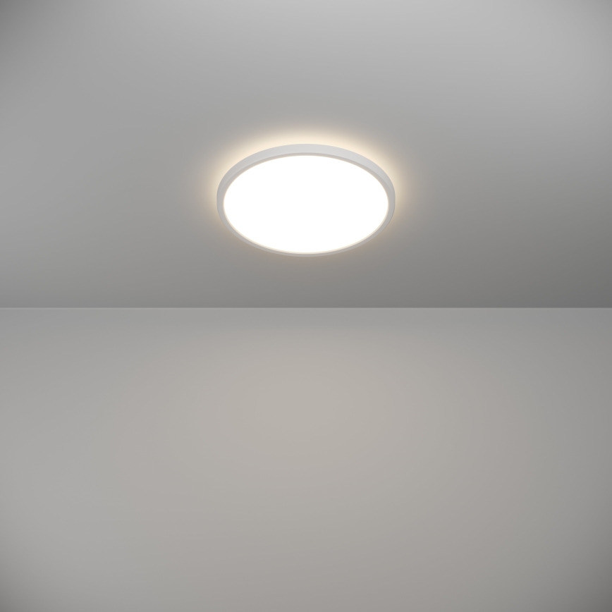 Eglo - LED-Deckenleuchte für den Outdoor-Bereich LED/13,9W/230V 2700/4000/6500K d 30 cm IP44 weiß