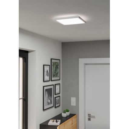 Eglo - LED Badezimmer-Deckenleuchte LED/13,4W/230V 2700/4000/6500K 29x29 cm IP44 Weiß
