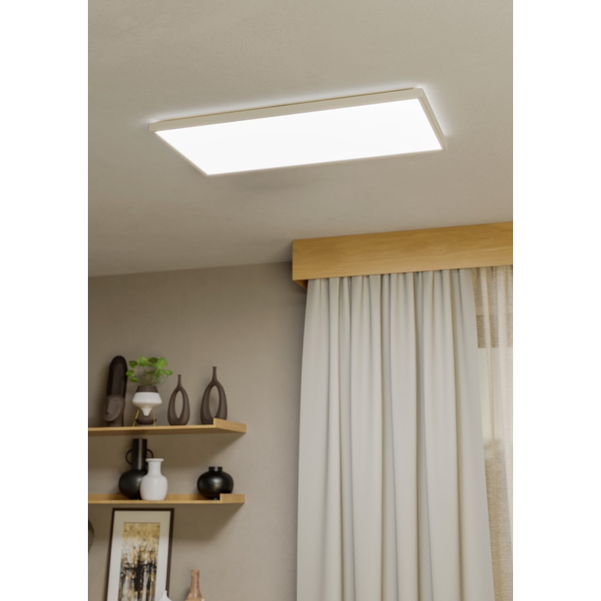 Eglo - LED Badezimmer-Deckenleuchte LED/17,2W/230V 2700/4000/6500K 30x57 cm IP44 Weiß