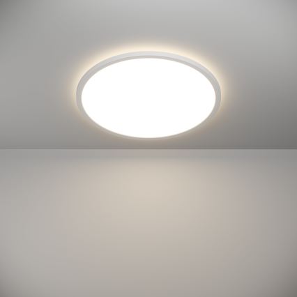 Eglo - Dimmbare LED-Outdoor-Deckenleuchte LED/16,8W/230V 2700-6500K d 50 cm IP44 weiß + Fernbedienung