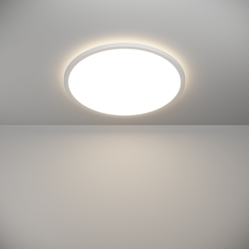 Eglo - Dimmbare LED-Outdoor-Deckenleuchte LED/16,8W/230V 2700-6500K d 50 cm IP44 weiß + Fernbedienung