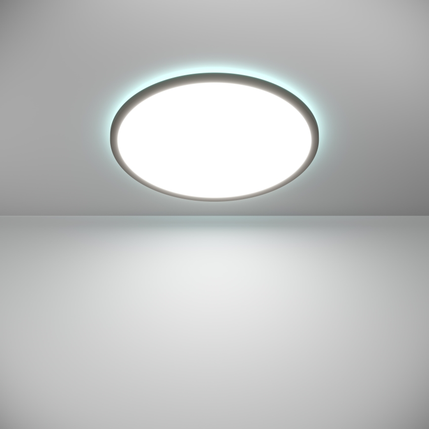 Eglo - Dimmbare LED-RGBW-Outdoor-Deckenleuchte LED/16,8W/230V 2700-6500K d 50 cm IP44 schwarz ZigBee