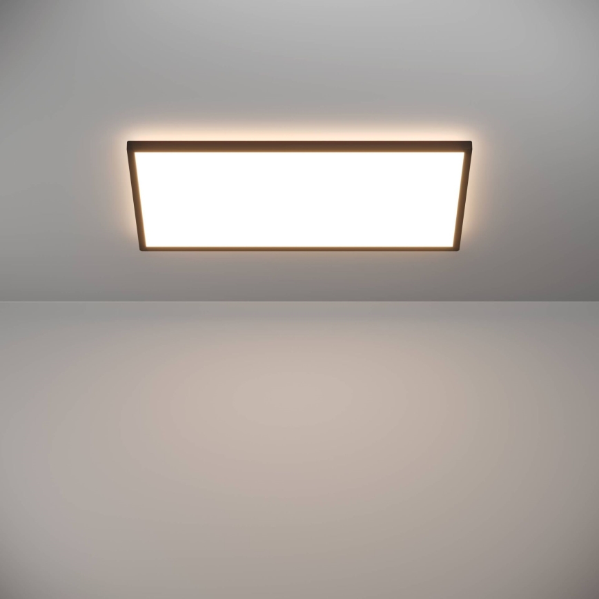 Eglo - Dimmbare LED-RGBW-Deckenleuchte für Badezimmer LED/17,2W/230V 2700-6500K 30x57cm IP44 schwarz ZigBee
