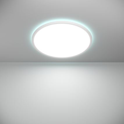 Eglo - Dimmbare LED-RGBW-Deckenleuchte für Badezimmer LED/16,8W/230V 2700-6500K d 50 cm IP44 weiß ZigBee