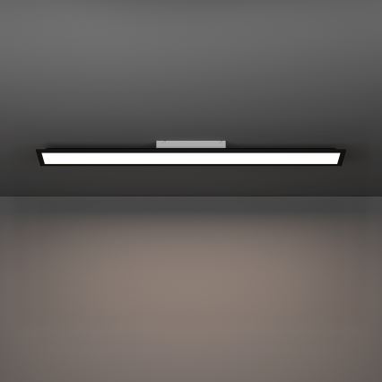 Eglo - LED-Aufbaupanel LED/28W/230V 2700/4000/6500K 120x15 cm schwarz