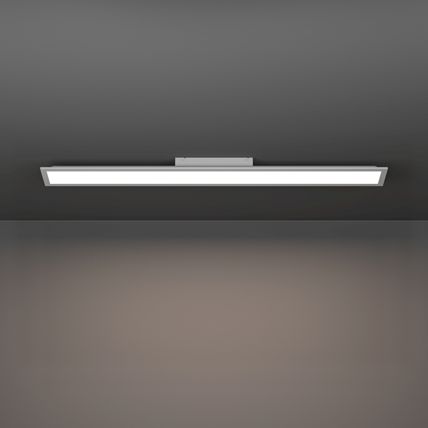 Eglo - dimmbares aufgesetztes LED-Panel LED/28,3 W/230 V 2700–6500 K 120 x 15 cm weiß + Fernbedienung