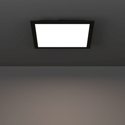 Eglo - LED RGBW dimmbare Deckenleuchte LED/14W/230V 2700-6500K 30x30 cm schwarz
