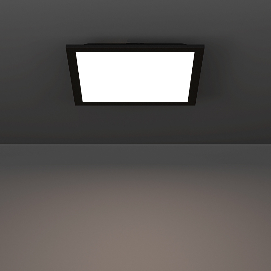Eglo - LED RGBW dimmbare Deckenleuchte LED/14W/230V 2700-6500K 30x30 cm schwarz