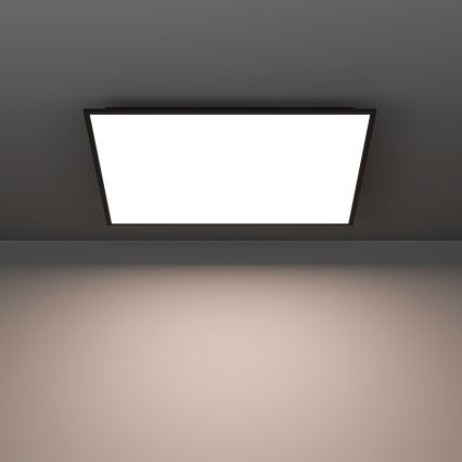 Eglo - LED RGBW dimmbares Aufputzpanel LED/33W/230V 2700-6500K 60x60 cm schwarz