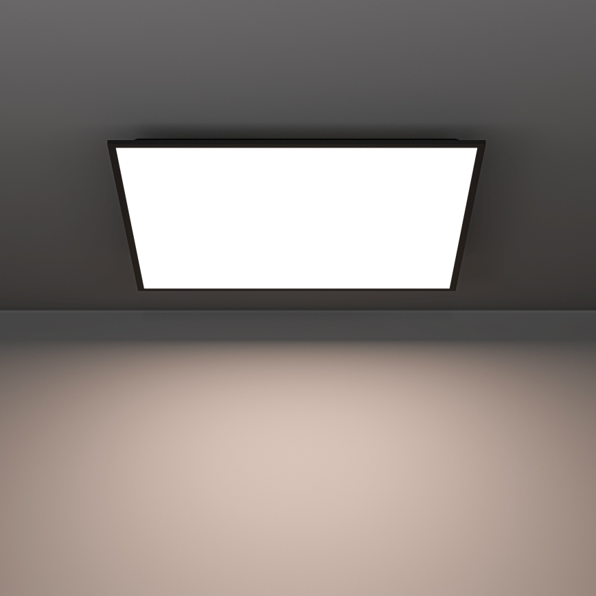 Eglo - LED RGBW dimmbares Aufputzpanel LED/33W/230V 2700-6500K 60x60 cm schwarz