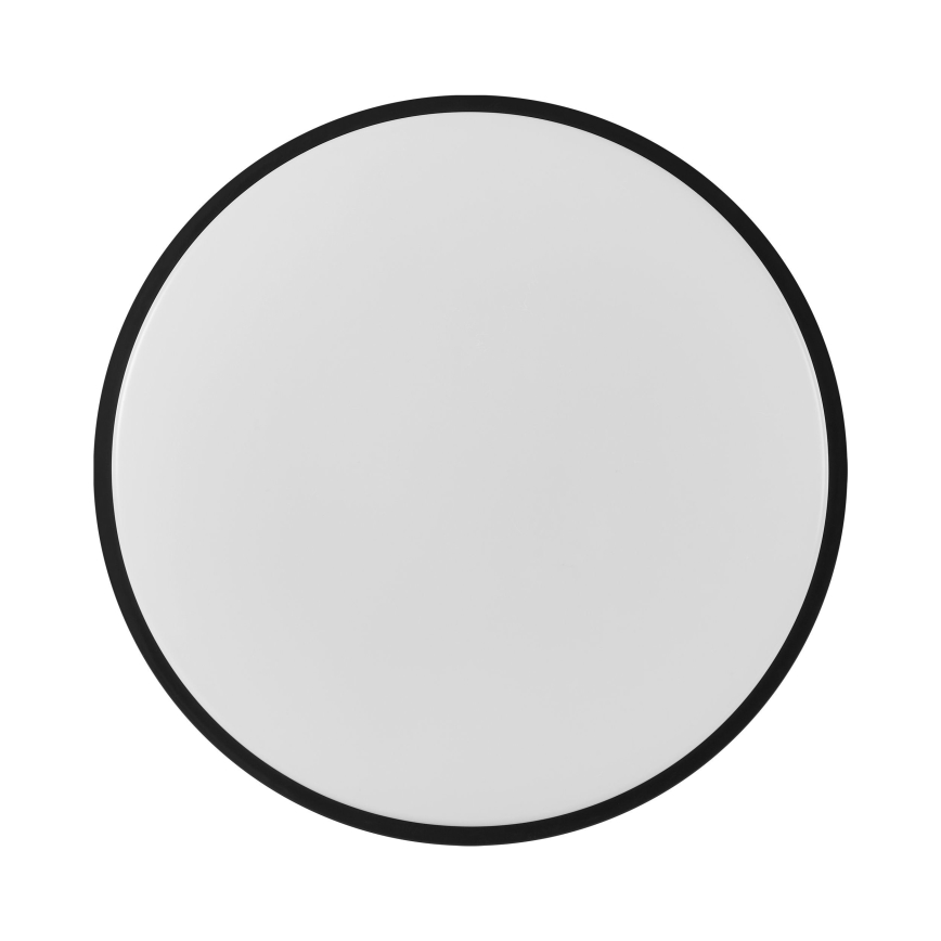 Eglo - LED-Badezimmer-Deckenleuchte, 18 W, 230 V, 3000/4000/6500 K, Ø 34 cm, IP54, schwarz