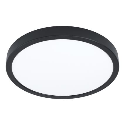 Eglo - LED RGBW dimmbare Badezimmer-Deckenleuchte LED/17,5W/230V 2700-6500K Ø 39,9 cm IP44 schwarz