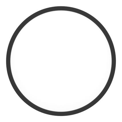 Eglo - LED RGBW dimmbare Badezimmer-Deckenleuchte LED/17,5W/230V 2700-6500K Ø 39,9 cm IP44 schwarz